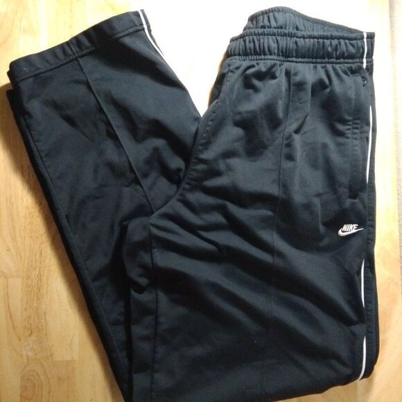Vintage Nike Striped Sweat Pants Joggers Trainers - Picture 1 of 9